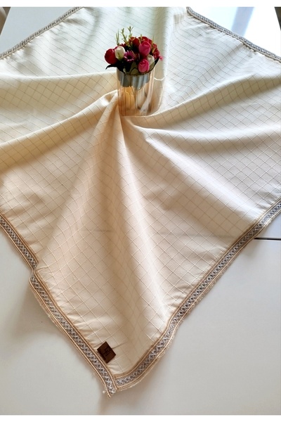 denizli hatırası %100 Pamuk Buldan Monica Keten Kumaş Jüt Aksesuarlı Bohem Ma...