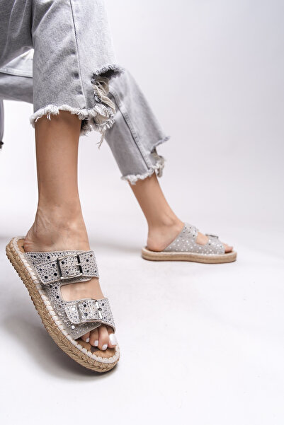 Riccon Γυναικείες παντόφλες Vicradyl Beige - 00122306