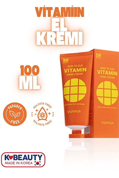 byeolee Kore Üretimi Vitamin Özlü Onarıcı Ve Canlandırıcı El Ve Tırnak Kremi ...