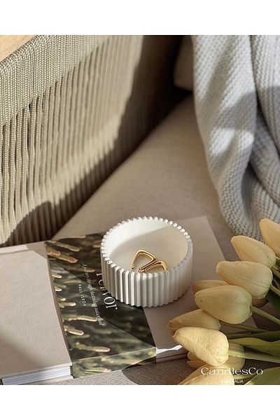 BigSale Decorative Box with Lid| White