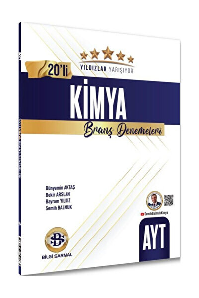 Bilgi Sarmal Yayınları Yıldızlar Yarışıyor  Bilgi Sarmal Kimya 20 li Branş De...
