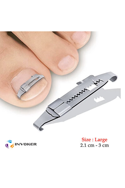 INVOKER Tırnak Batması Engelleyici Tırnak Düzeltici Paslanmaz Çelik Batık Tır...
