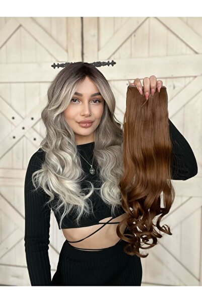 Suzan Peruk At kuyruğu Postiş Bağcıklı En kullanışlı model.AT KUYRUĞU SAÇ MODELİ