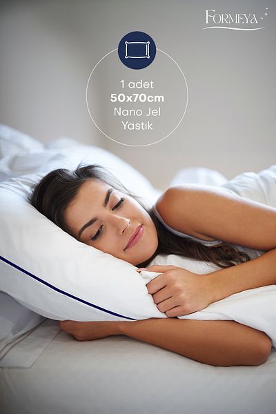Formeya Climate 100% βαμβακερό εξωτερικό ύφασμα Nano Gel Cushion Hotel Μαξιλάρι 50*70 cm 1100 γραμμάρια