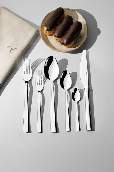 Nehir Deniz Plain 6 Person - 36 Piece Fork, Spoon and Knife Set
