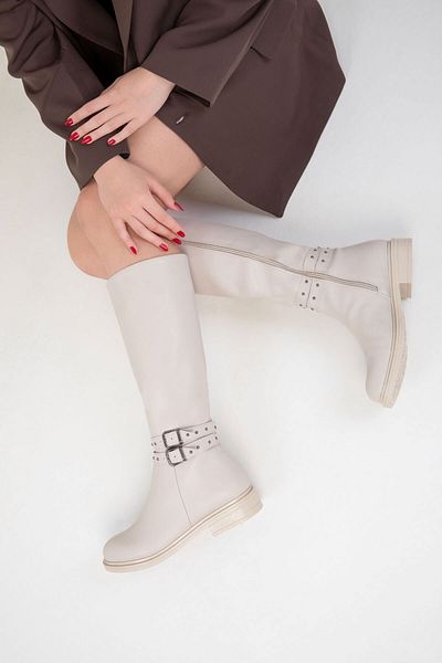SOHO Beige Damenstiefel, Modell 1996