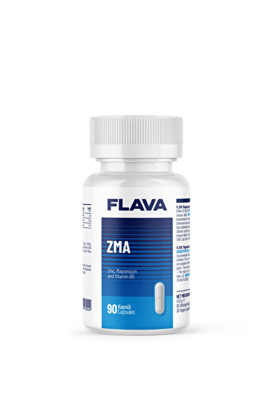 FLAVA Zma | Çinko Magnezyum B6 Vitamini - 90 Kapsül
