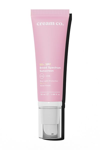 Cream Co. Sonnenschutz LSF 50 |   Aufhellender Anti-Makel-Hauttonausgleicher |   Alle Hauttypen