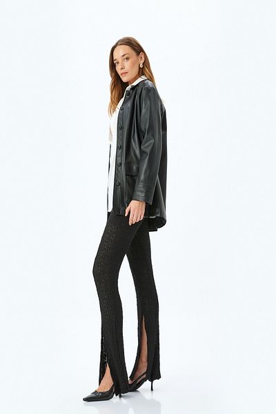 Koton Women's Black Jeans 5Wak40096Ek