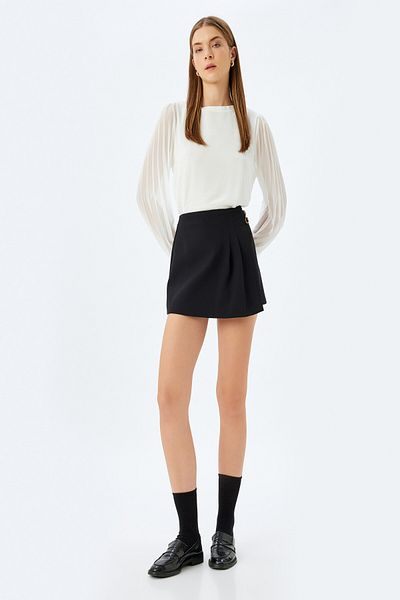 Koton Off-White dámská halenka 5Sak60023Uw