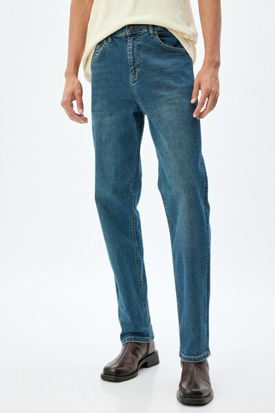 Koton Sötét indigó férfi farmer 5WAM40118ID