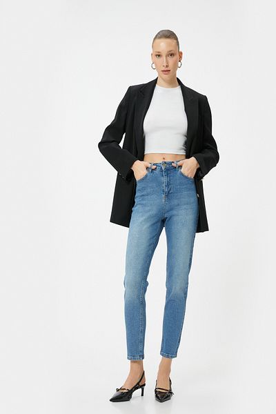 Koton Blugi de damă Indigo ușoare - Model 4SAL40315MD