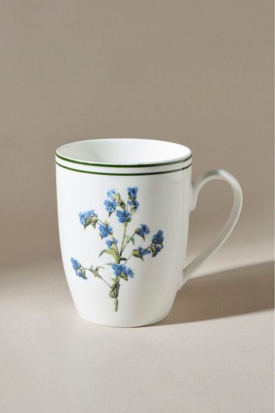 Karaca Blue Little Garden Mug 250 ml