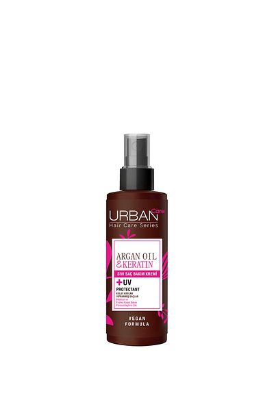 Urban Care Argan Oil Keratin - Easy Break Weathered Hair Care Cream -Vegan-100Ml