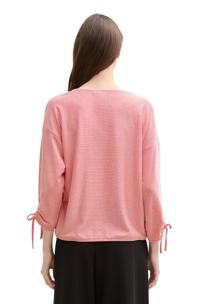 Tom Tailor Denim Strukturiertes Streifen-T-Shirt