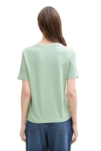 Tom Tailor Denim modernes, fließendes T-Shirt