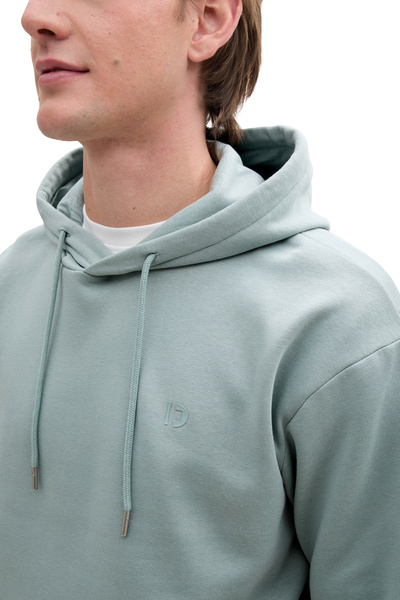 Tom Tailor Denim Herren-Sweatshirt in Eisblau – leicht