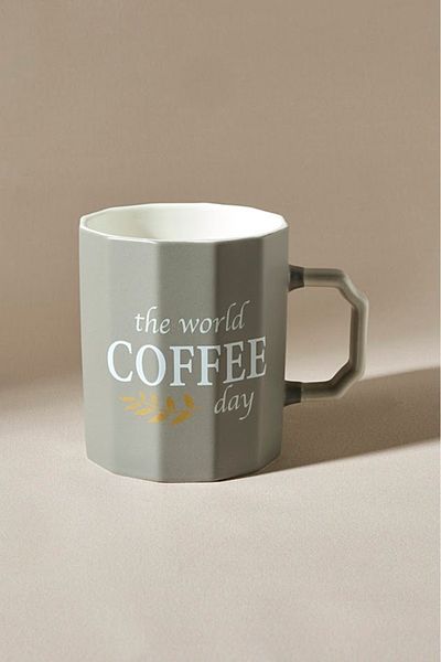 Karaca Gray Latte Coffee Mug 325 ml