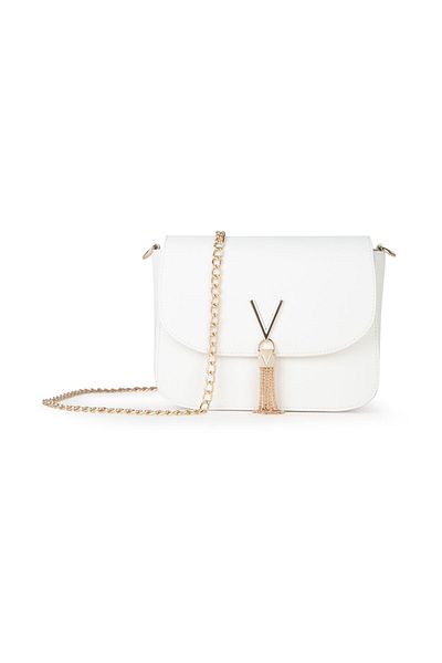 Valentino DIVINA SA FLAP BAG BIANCO VBS1IJ04