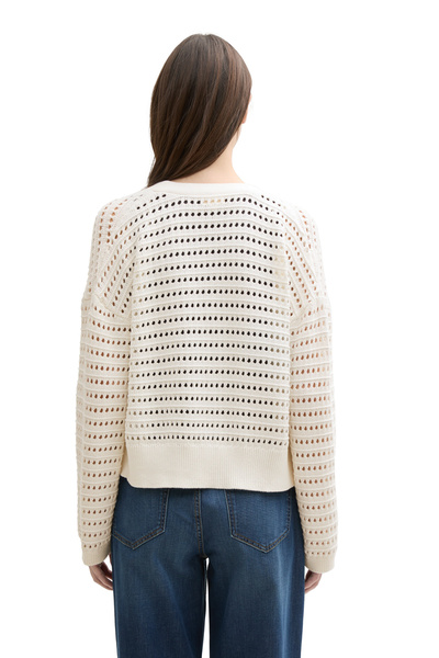 Tom Tailor Denim кардиган з відкритою структурою