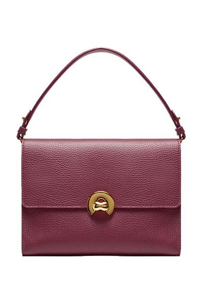 Coccinelle ΤΣΑΝΤΑ COCCINELLEBINXIE ΔΕΡΜΑΤΙΝΗ ΚΟΚΚΩΜΕΝΗ 23x19x10