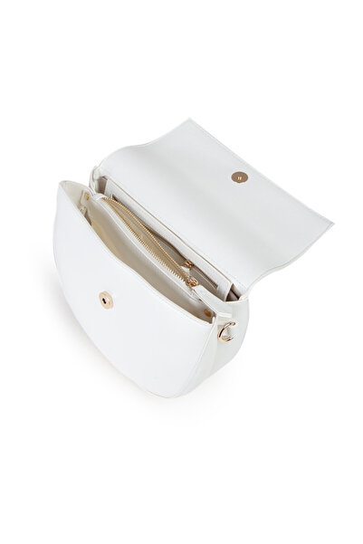 Valentino VELKÁ TAŠKA KLAPKA BIANCO VBS3XJ02