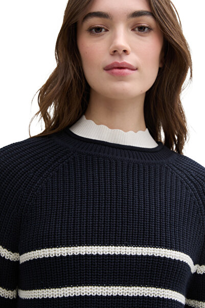 Tom Tailor Denim pluh na krku posádky