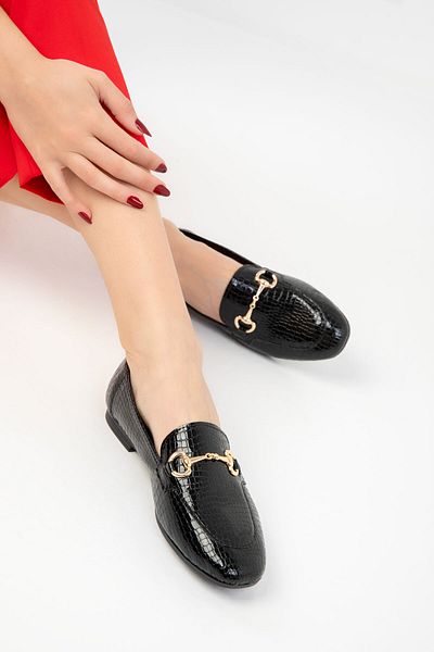 SOHO Balerina pentru femei Black Snake 20203