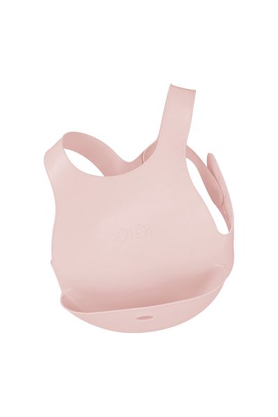 OiOi Silicone Bib - Pinky Pink