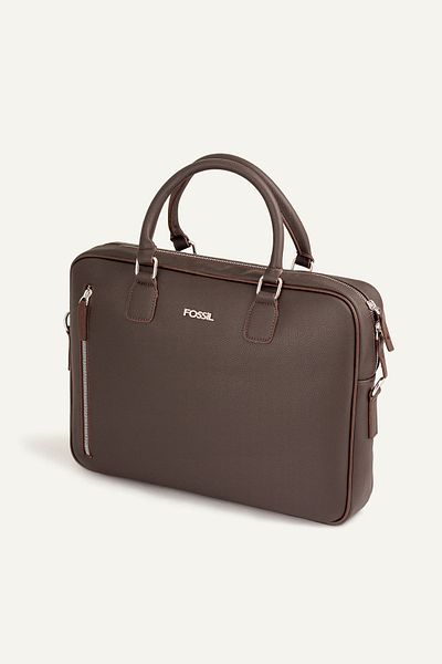 Fossil 2036 Geanta laptop din piele vegana servieta unisex design elegant MARO