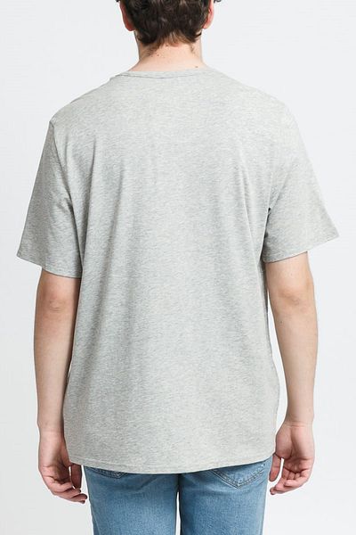Calvin Klein Tričko S/S Crew Neck Grey Heather Black Logo