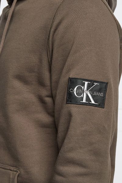 Calvin Klein Ανδρικό φούτερ ζεστό καφέ (Κωδικός μοντέλου: J30j 314036   )