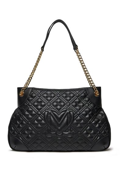 Love Moschino 15x14x12 cm Černá dámská taška přes rameno – Jc4012pp1ila0000