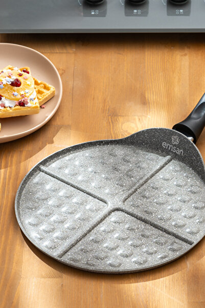 Emsan Rosa Granite Waffle Pan 26 cm