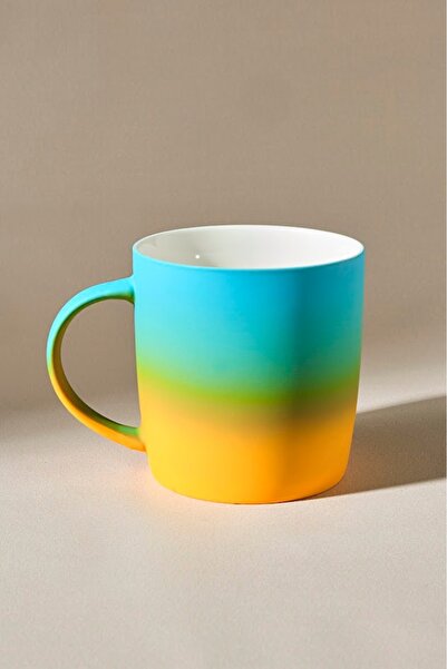 Karaca Orange Soft Touch Mug - 340 ml