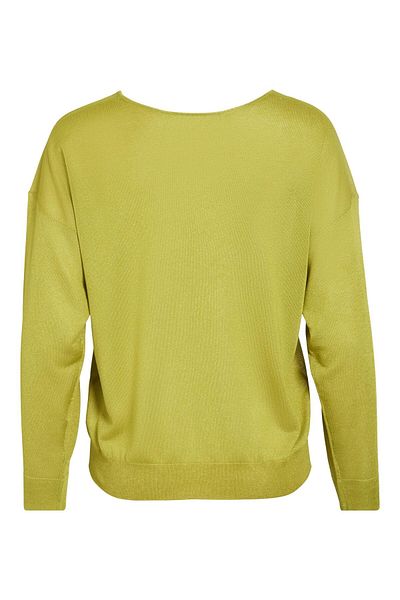 VILA Strickpullover VINOVY V-Ausschnitt