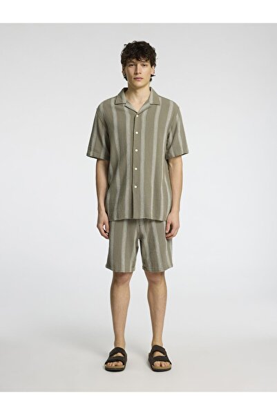 Selected Homme Shorts Gestreifte