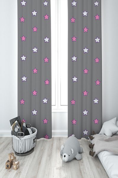 MASAL ODAM Baby and Children's Room 2 Wing Background Curtain