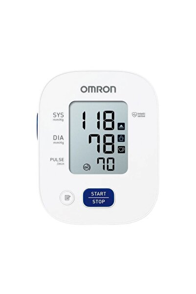 Omron M2+ HEM 7146-E 30 Ölçüm Hafızalı Geniş Manşetli Üst Koldan Ölçer Dijital Tansiyon Aleti TRENDY
