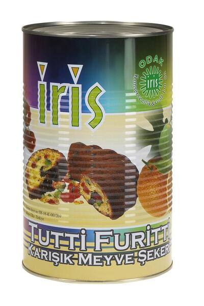 İris Odak konservecilik Tutti Frutti (Karışık Meyve Şekerlemesi) 5kg