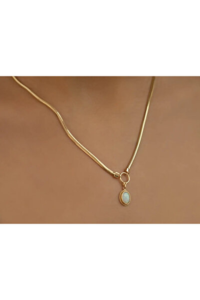 Safir Kuyumculuk Altın Opal Italyan Zincir