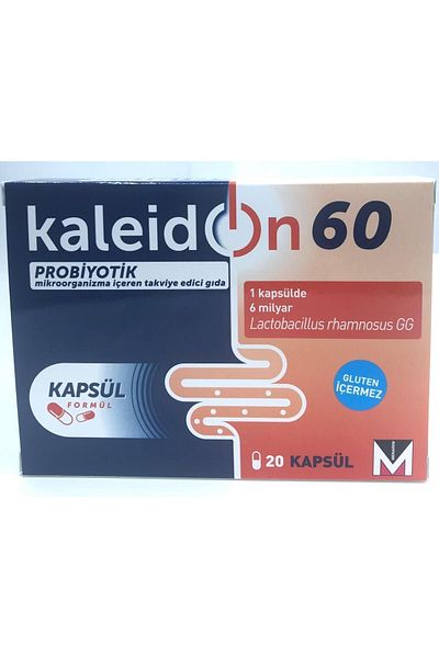Kaleidon Supplement Food Containing 60 Probiotic Microorganisms 20 Capsules 8699832150025