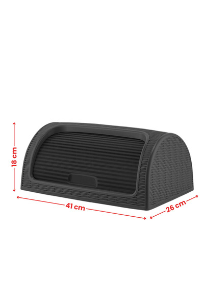 Flosoft Ekmek Kutusu, Sürgülü Ekmeklik Dolabı Füme