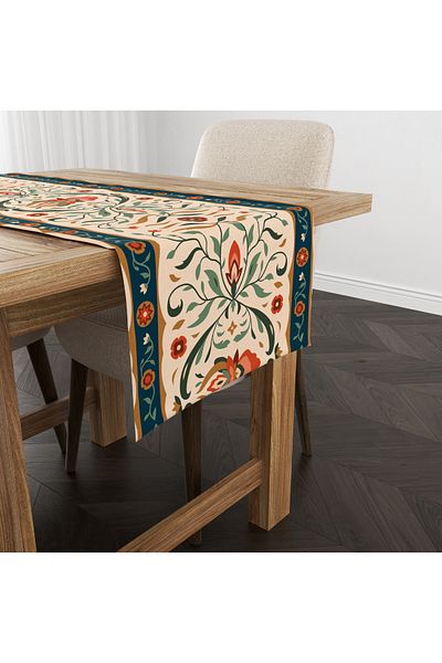 Filamente Ramadan Runner / Ramadan Pattern / Rezistent la pete - Tesatura Micropetek lavabila 140x40