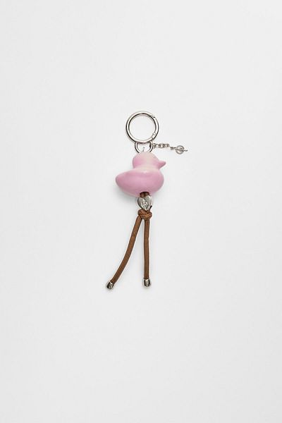 Stradivarius Duck charm keyring