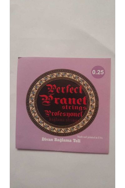 perfect pranet 0.25 Saz Wire Divan Tie - 1 Set