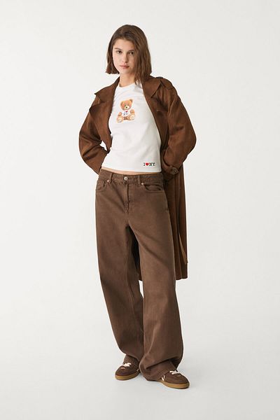 Stradivarius I love NY bear T-shirt