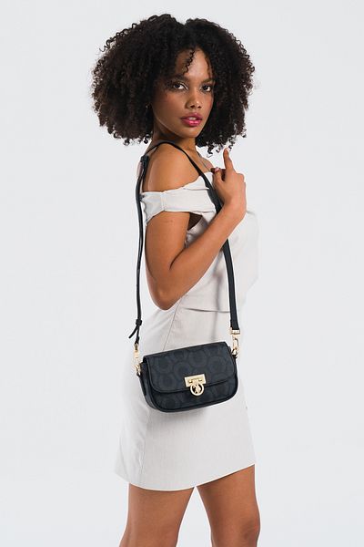 U.S. Polo Assn. Us25155 Geantă neagră pentru damă