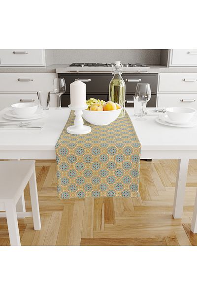 Filamente Ramadan Runner / Ramadan Pattern / Rezistent la pete - Tesatura Micropetek lavabila 140x40