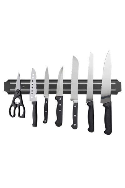 Fresh Moon Mıknatıslı Bıçak Askısı 55 Cm Paslanmaz Çelik Tutucu Mutfak Organi...